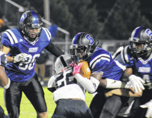 Fighting Scots get first win of season, beat Hornets 28-12