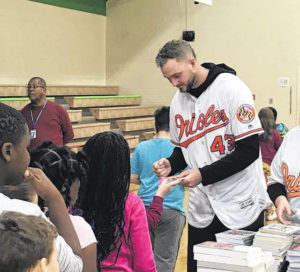MLB pitcher Mike Wright returns to Scotland County