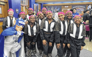 Hip-hop dance class in the spotlight