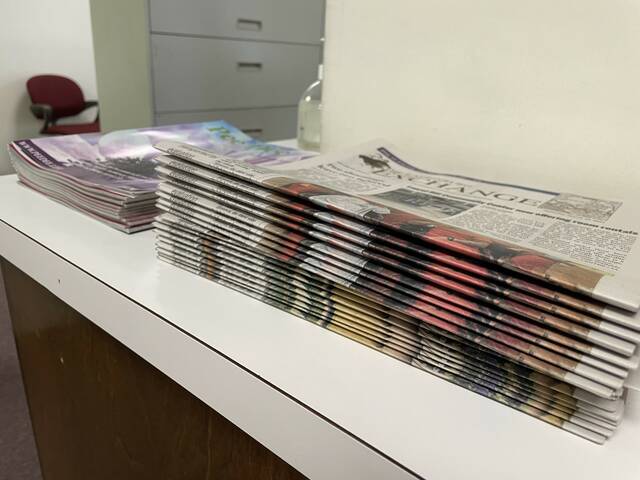 <p>Magazines and newspapers are just two of the ways that local media can get around to communities.</p>
<p>File photo</p>