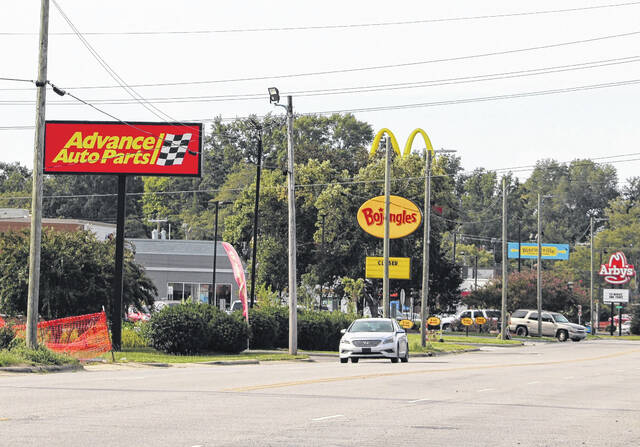 Shown is S. Main Street in Laurinburg where several new businesses will join the fold resulting in millions in investment to the city, officials say.