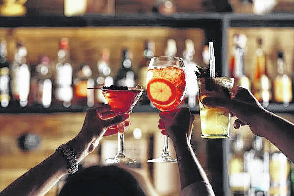 130356293_web1_Drinks
Friends share a toast at a cocktail bar. Surveys from the Pew Trusts found that about two-thirds of U.S. adults drink, a rate thats been more or less consistent in the eight decades that the polling organization has asked about alcohol consumption.
Africa Studio| Via Adobe Stock