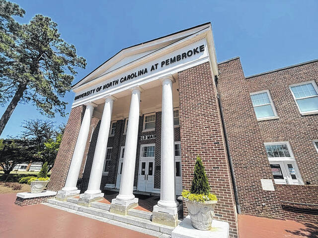 130401976_web1_UNCP-University-of-North-Carolina-at-Pembroke-Old-Main
The University of North Carolina at Pembroke earned the prestigious 2024 Carnegie Community Engagement Classification.
Courtesy photo