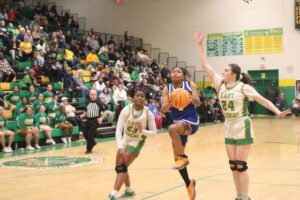 Lady Scots show competitiveness, come up short against Richmond in SAC tourney championship
