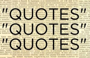 Editor’s Top 6 Quotes This Week