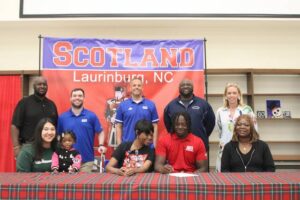Scotland’s Graham signs with Hines Prep basketball