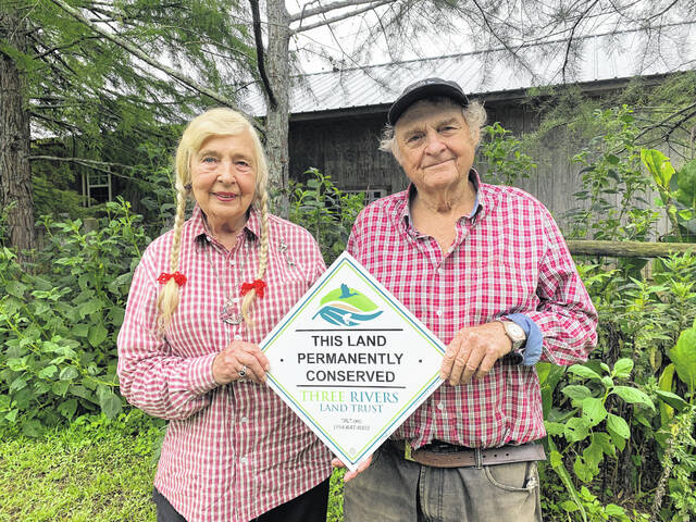 130793516_web1_Mckinnons
On Monday, Thomas McKinnon and his wife Sharon accomplished their goal by placing a permanent conservation easement on the entire property through the Three Rivers Land Trust.