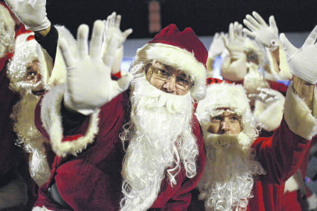 131098993_web1__DSC3949
Dancing Santas appeared at Tis the Seasons annual Christmas on Main held in Dowtown Laurinburg. Attendance at the event topped last years 8,000, according to Laurinburg Community Development Director Walker McCoy.0
Katelin Gandee | The Laurinburg Exchange