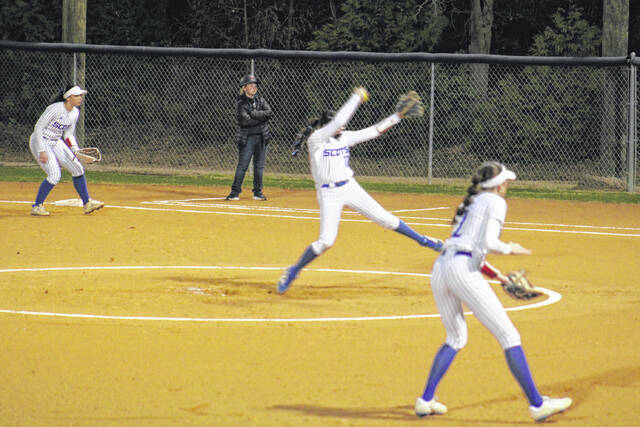 131348188_web1_IMG_4152
Avery Stutts (17) throws a pitch during Scotlands home win over Southern Lee on Friday night. Stutts had six strikeouts in the game.
Andrew Smolar | The Laurinburg Exchange