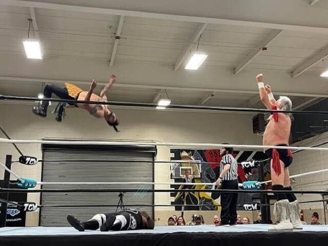 131378860_web1_TarHeel-Wrestling
Tarheel Championship Wrestling will be bringing the New Vision event to Laurinburg in early April. The event will take place at the Laurinburg National Guard Armory.
Courtesy Photo | Steven Lane