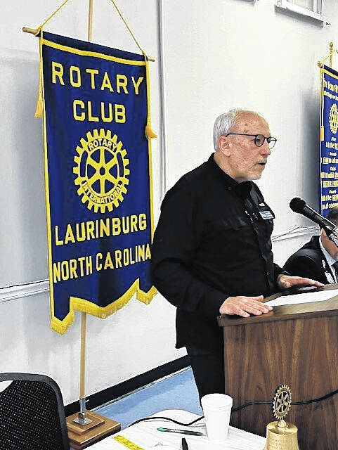 131450493_web1_Ed-at-Rotary
Ed Lemieux, executive director for Habitat for Humanity of Scotland County, speaks before the Laurinburg Rotary Club.