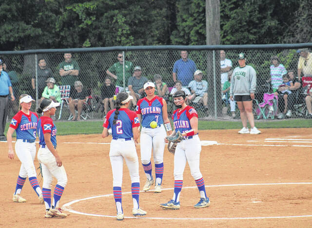 131546356_web1_IMG_5302
The Lady Scots softball team will battle the Rockingham County Cougars in a best of three series over the weekend for a 3A state championship. The two teams have a combined season record of 55-2 heading into their matchup and havent lost since their respective second games of the season.
File Photo
