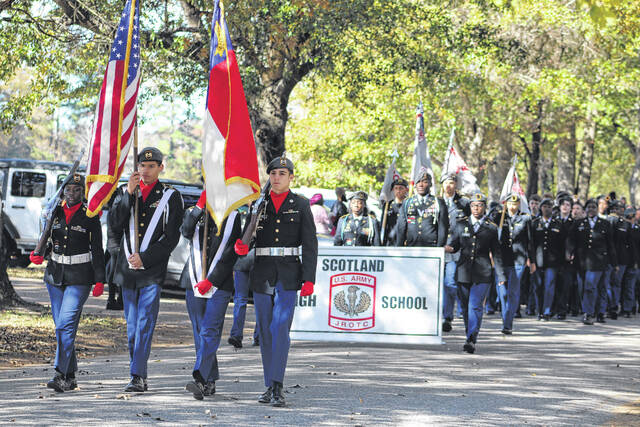 131924489_web1_Front_1
Community members gather to honor local veterans during a Veterans Day program and parade held in Wagrm.
