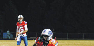 
			
				                                Michael McLean (20) runs with the ball against Cape Fear on Oct. 31, 2025, at Pate Stadium. 
                                 Courtesy Photo

			
		