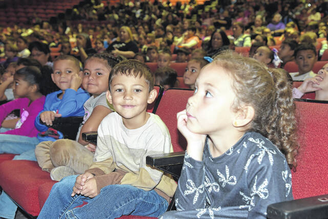 <p>More than 3,000 students attended the Nov. 20 cultural showcase, co-sponsored by the Givens Performing Arts Center and the Lumbee Tribe of North Carolina. </p>
<p>Courtesy photo | UNCP</p>