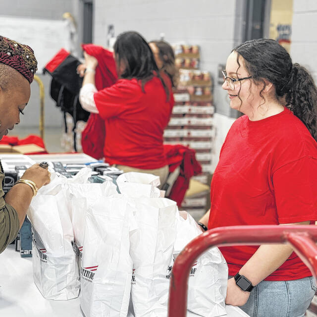 Veterans explore benefits, healthcare, housing, and more at Stand Down.
                                 Courtesy photo