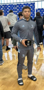 Blue earns All-American honorstakes third place at NHSCA Tournament