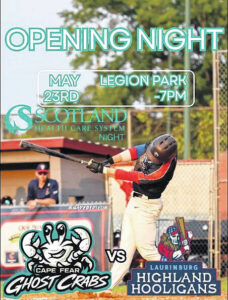 Highland Hooligans open season at Legion Park May 23
