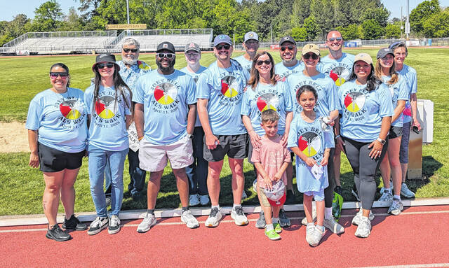 The inaugural Joey Bell ALS Walk attracted 420 registered participants and raised $23,000 to support ALS United North Carolina, funding critical care services, equipment and research for those battling the disease.
                                 Courtesy photo | UNCP
