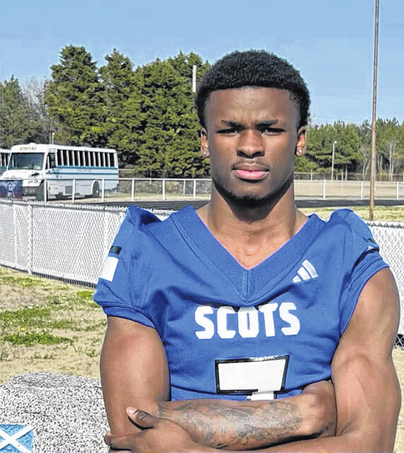 Scotland defensive back Chris George has received his 11th Division I offer, this time from North Carolina A&T State University.
                                 Courtesy Photo