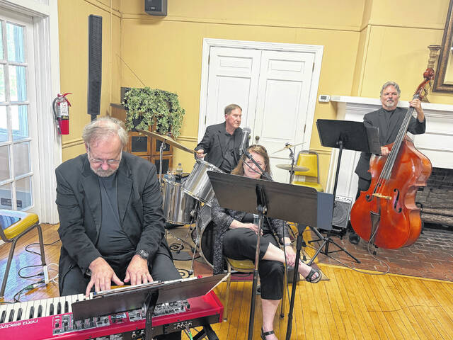 The Jim Morgan Jazz Group performs at the Hospice of Scotland County Annual Golf Tournament on May 6, 2026.
                                 Travis Petty Jr | The Laurinburg Exchange