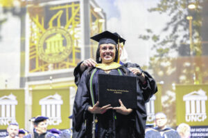 UNCP graduate commencement honors purpose and perseverance