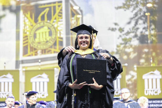 UNCP graduate commencement honors purpose and perseverance