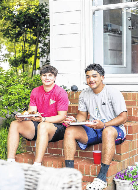Members of the Highland Hooligans staff and 2026-27 roster at the Welcome to Town cookout on May 20, 2026.
Courtesy Photos